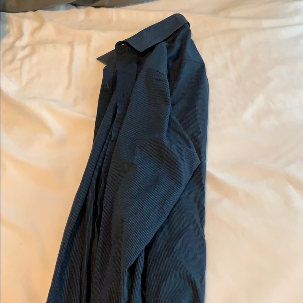 Alfani men’s dress shirt blue medium